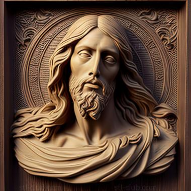 3D model st jesus (STL)